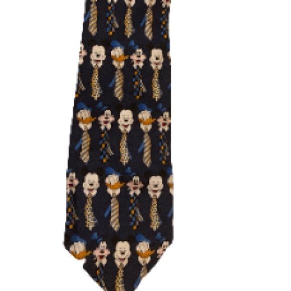 Men’s Mickey Mouse and Friends silk tie, like new from Disney World - Picture 1 of 5